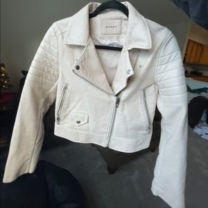 BLANKNYC Light Pink Leather Jacket